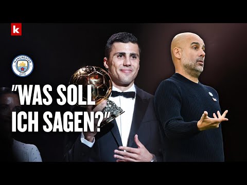 Guardiola feiert Rodris Ballon d'Or und hätte Ancelotti nicht gewählt | Manchester City