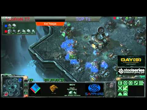 DreamHack 2010 - Stacraft II - OgSTop (T) vs LucifroN (T) Part 1/2