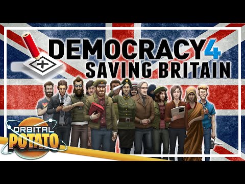 BRAND NEW DEMOCRACY GAME! - Democracy 4 - Saving Britain!