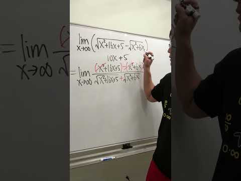 Calculus 1 final exam limit!