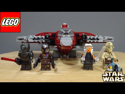 LEGO Star Wars Ahsoka Tano's T-6 Jedi Shuttle Review