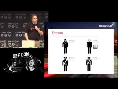DEF CON 23 - Justin Engler - Secure Messaging for Normal People