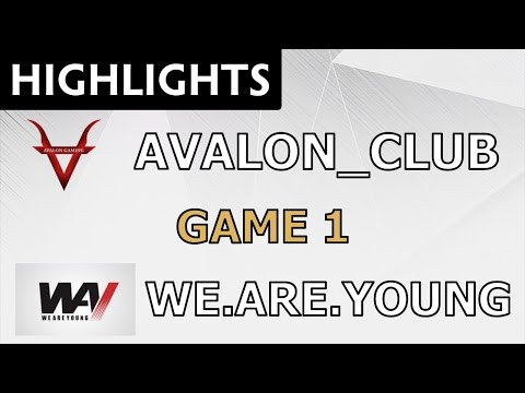 Avalon_Club vs We.are.young [Game 1] Dota 2 Professional League - Dota Highlights
