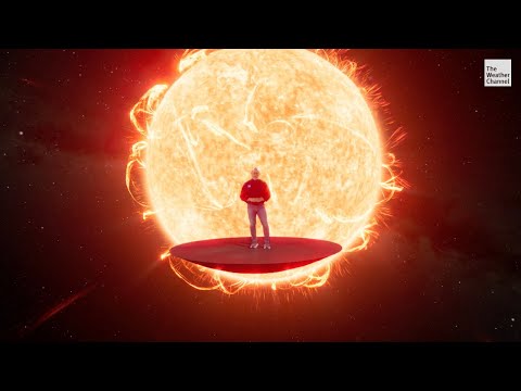 The Science Behind Geomagnetic Storms - Immersive Mixed Reality By The Weather Channel