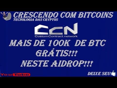 GANHE MAIS DE 100K DE SATOSHIS DE BTC EM TOKENS "CCN"!!!