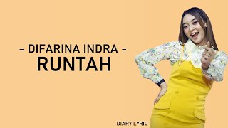 Download lagu RUNTAH - DIFARINA INDRA - ADELLA (LYRIC) I LIRIK LAGU DANGDUT INDONESIA mp3