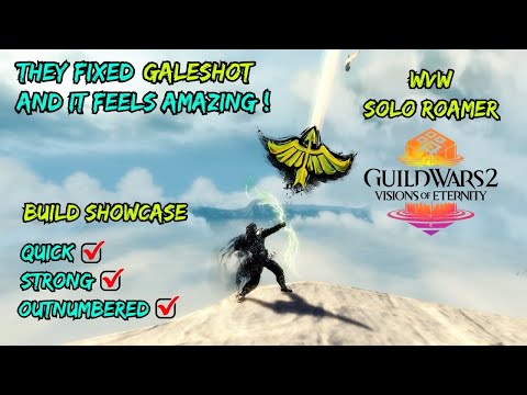 Gw2 WvW Ranger Galeshot! Strong And Solid Solo Roamer! [ First Build Showcase ]