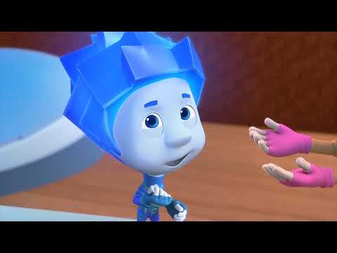 The Fixies | The Draftsman | Cartoons - Kingdom Kids Zone, Little Learners - The Fixies