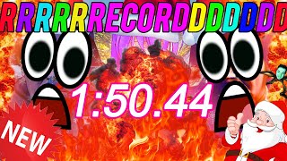 [NEW WORLD MULTIVERSE RECORD] Hentai Nazi HITLER is back - SPEEDRUN 100% (glitchless) (1:50)