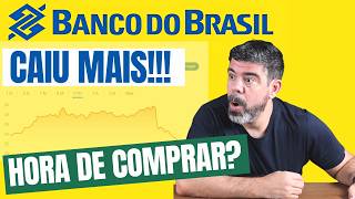 AÇÕES DO BANCO DO BRASIL CONTINUAM CAINDO , OPORTUNIDADE? HORA DE COMPRAR BBAS3?