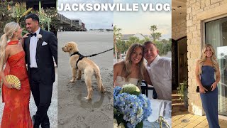 Jacksonville vlog: Jax’s first time at the beach, the best blowout ever, Sierra & Chris’s wedding