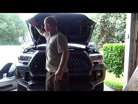Toyota Tacoma AVS Bug Deflector Install