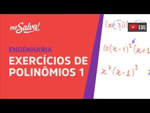 Me Salva! PRC12 - Exercícios polinômios I - Confecção de gráficos