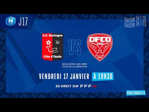 J17 I US Boulogne CO vs Dijon FCO en replay (2-2) I National FFF 2024-2025