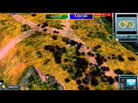 Maniek(A) vs JulzzZ(E) - Infinity Isle - Red Alert 3