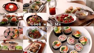 꿀주부의 44가지 요리 모음집 | 누구나 쉽게 따라할 수 있는 집밥 | ASMR Cooking | Cook with me