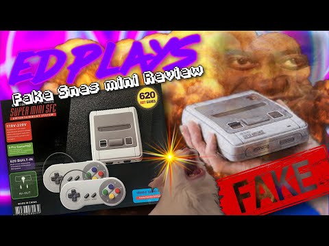 Ed Reviews - Super Mini SFC Entertainment System 620 Games in 1 - SNES Classic Mini Knock Off