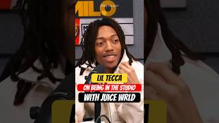 Juice WRLD Shocked Lil Tecca during their studio session #juicewrld #liltecca