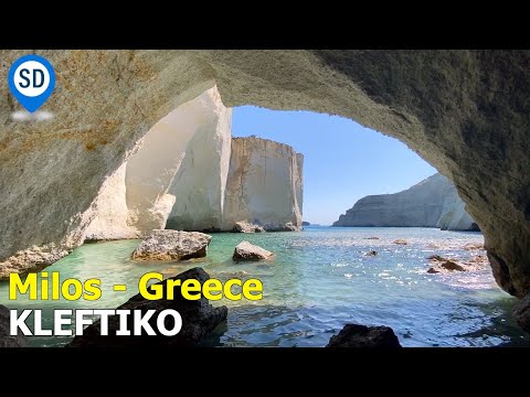 Kleftiko Beach in Milos, Greece - Boat & Cave Tours