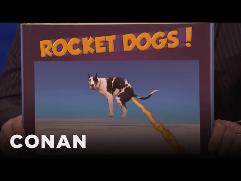Rocket Dogs! & Other Coffee Table Books That Didn't Sell | CONAN on TBS