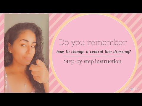 Central line dressing change