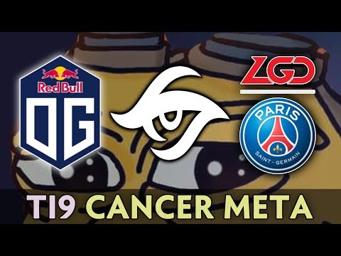 MOST CANCER META for TI9 — teams practicing THIS