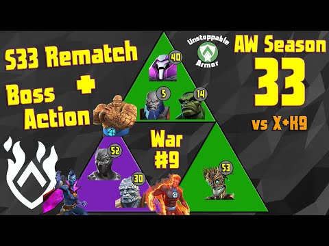 Alliance War Season 33 War #9 vs X+K9 - Repeat Matchup 🤨