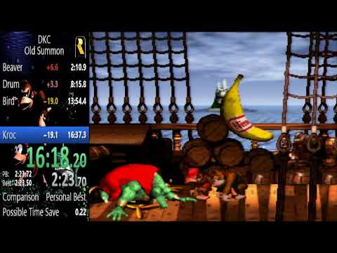 DKC Old Summon Speedrun 16:18