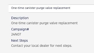 Canister Purge Valve for 2013 Ford Focus ST how you can get it for free from Ford 24N07