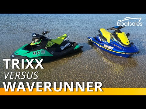 2019 Sea-Doo Spark Trixx v Yamaha WaveRunner EXR Comparison | boatsales