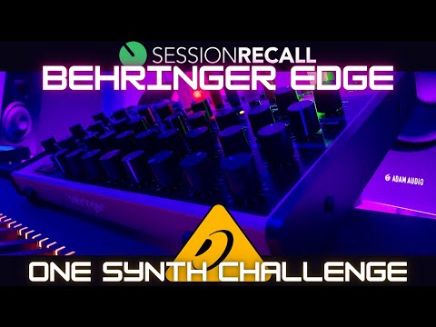 Behringer Edge Mad Techno One Synth Challenge (with Session Recall)  @session-recall @behringer