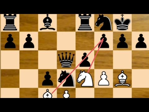 Tal vs Chandler /Scandinavian Defense/ Queen+Knight sac.//Simul by Tal 1974