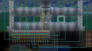 【Terraria】デコーダを使ったテレポート管理施設