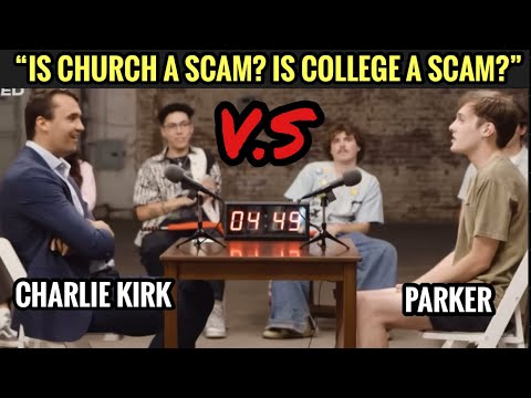 Charlie Kirk VS Parker Heated Debate: Is College A Scam? | Jubilee Video