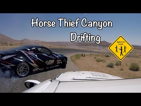 Drifting At Willow Springs Horse Thief Mile