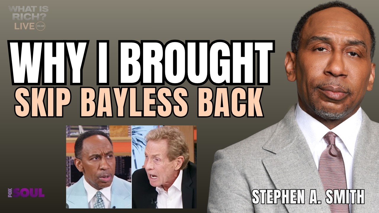 Stephen A. Smith Breaks Silence on Skip Bayless Reunion & First Take Legacy | What is RICH Live