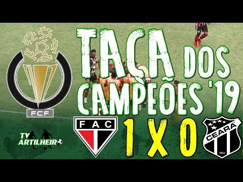 [Taça do Campeões '19] Ferroviário AC 1 X 0 Ceará SC | Narração: César Luís | TV ARTILHEIRO