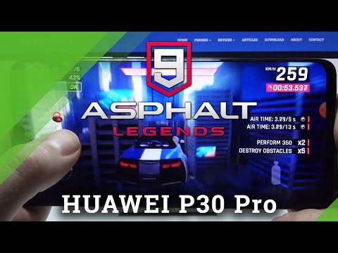 Asphalt 9 Performance Test on Huawei P30 Pro  - Gameplay - Kirin 980 FPS Check