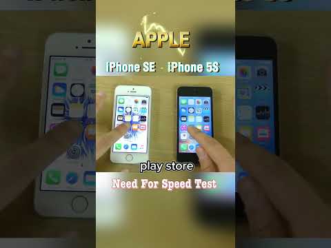Can the iPhone 5S Keep Up with the iPhone SE? Speed Test Challenge! ⚡#shorts