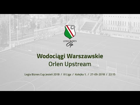 Skrót spotkania Wodociągi Warszawskie - Orlen Upstream ( Legia Biznes Cup Jesień 2018 )