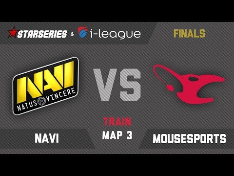 Navi vs Mousesports - Train Map 3 - 1080p60 - GRANDFINALS StarLadder StarSeries i-League Season 4