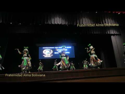 1er ..lugar fraternidad Alma Boliviana ..2019