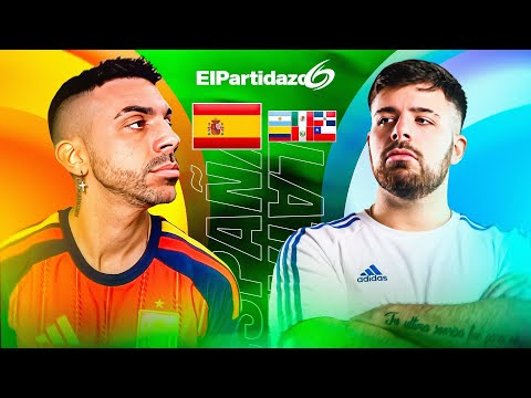 🔴 ESPAÑA vs LATAM (PARTIDAZO DE YOUTUBERS 6) EN DIRECTO - DjMaRiiO