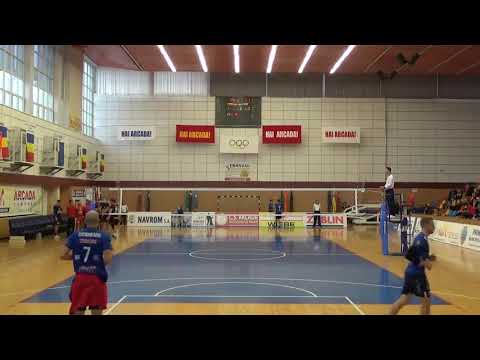 Alexandru Dragomir - Setter - 2019-2020 No.12 t-shirt&short black Arcada Galati vs Baia Mare