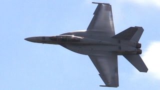 F/A-18 Super Hornet - Full Demo At Homestead - Balls To The Wall!