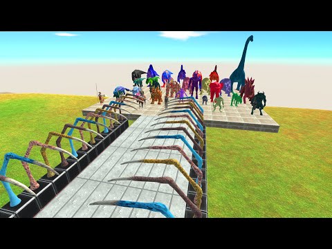 All Unit Tentacle Road Challenge - Animal Revolt Battle Simulator