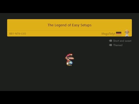Super Mario Maker 2 033 - The Legend of Easy Setups by MegaTefyt