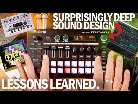 Deep sound design on the Roland MC-101 taught me a lesson.