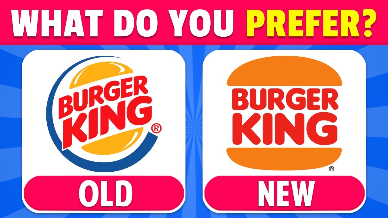 Would You Rather...? Old Vs New Logo