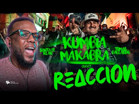 Santa Fe Klan, Tomas Ballardo, Cricket - Kumbia Makabra | Video Reacción | Felix Petroleo